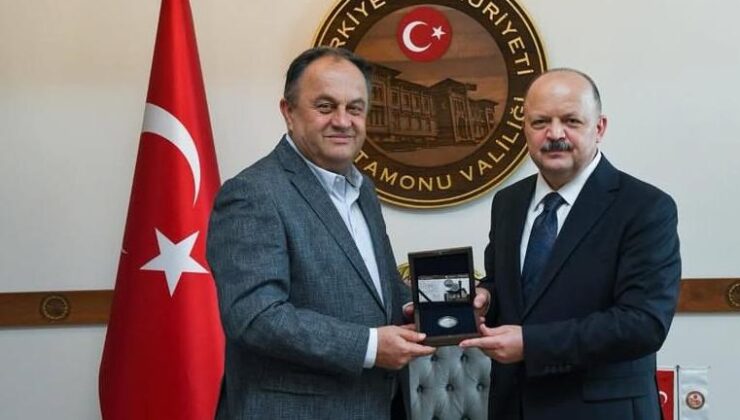 Coşkun Doğmuş’tan Kastamonu Valisi Dallı’ya ziyaret