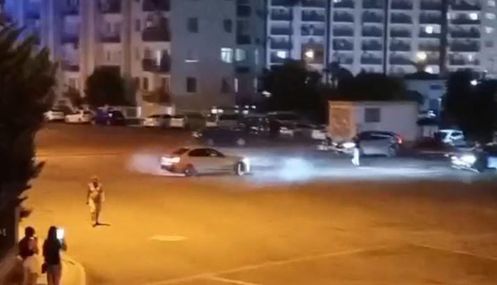 MERSİN’DE DRİFT ATAN SÜRÜCÜYE 46 BİN TL CEZA!