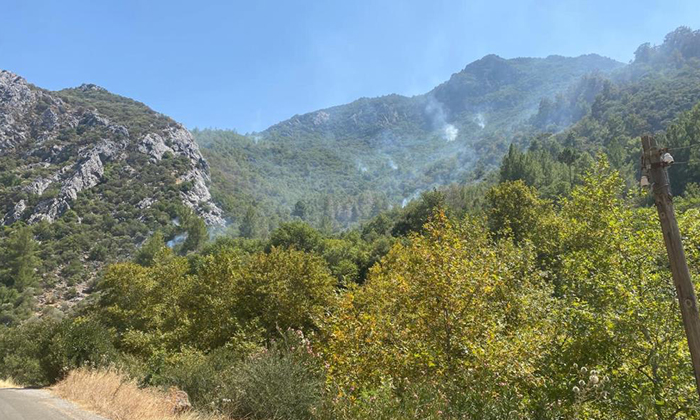 Mersin Anamur’daki orman yangını büyük ölçüde kontrol altına alındı