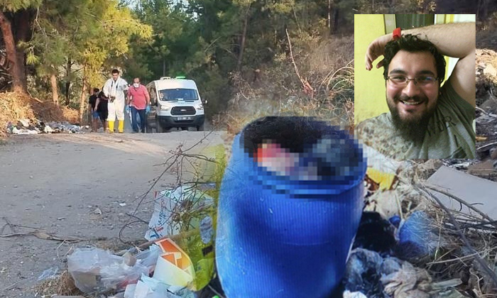 Mersin’de babasının cesedini bidonla çöpe atmıştı: 25 yıl istendi