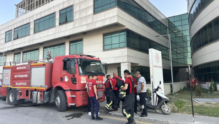 Tarsus Devlet Hastanesinde ekipler alarma geçti