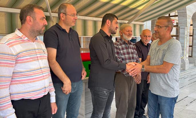 Dr. Dt. Sancar Şimşek’in babası Ahmet Şimşek son yolculuğuna uğurlandı