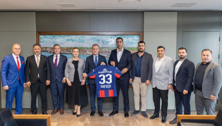 Yeni MİY Yönetimi Vahap Seçer’i ziyaret etti