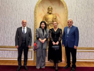 AV. SAHRA DÜZGÜN TUCEL’DEN AZARBAYCAN’DA ÖNEMLİ TEMASLAR!