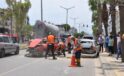 Mersin’de zincirleme trafik kazası: 1 yaralı